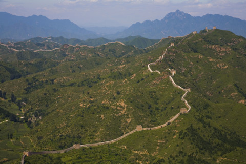 View of Simatai Great Wall