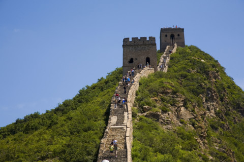 View of Simatai Great Wall