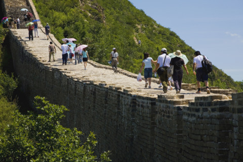 View of Simatai Great Wall