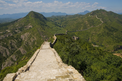 View of Simatai Great Wall