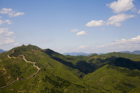 View of Simatai Great Wall