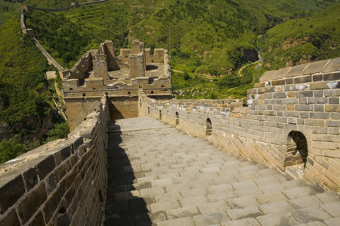 View of Simatai Great Wall