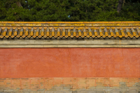 Architecture in The Western Qing Tombs,Shanxi Province