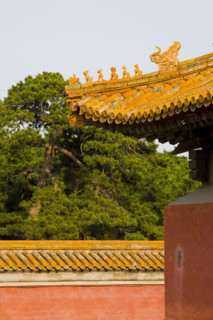 Architecture in The Western Qing Tombs,Shanxi Province