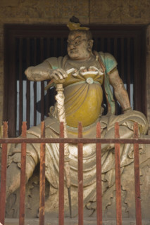 Sculpture in Shuanglin Temple,Shanxi Province