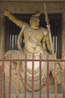 Sculpture in Shuanglin Temple,Shanxi Province