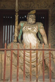 Sculpture in Shuanglin Temple,Shanxi Province