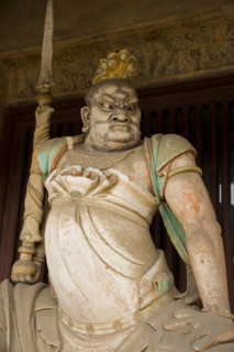 Sculpture in Shuanglin Temple,Shanxi Province