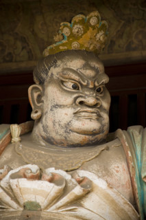 Sculpture in Shuanglin Temple,Shanxi Province
