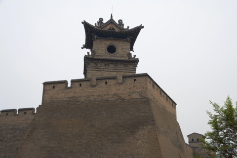 The City Wall of the Ancient City of Ping Yao,Shanxi Province