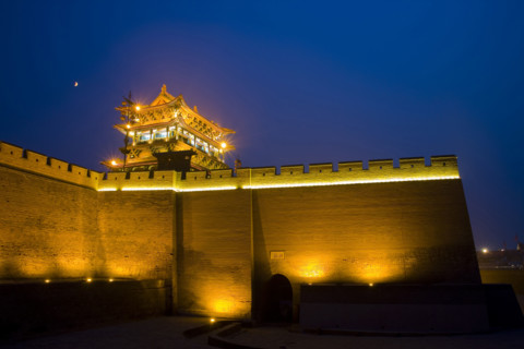 Night Scene of Ping Yao,Shanxi