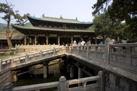 Traditional Architectures in Jin Memorial Hall,Shanxi