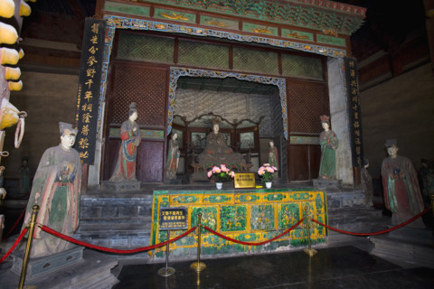 Traditional Architectures in Jin Memorial Hall,Shanxi