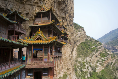 Xuankong Temple in Shanxi Province