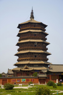 Ying Xian Wood Pagoda in Shanxi Province