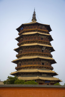 Ying Xian Wood Pagoda in Shanxi Province