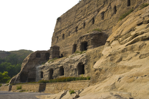 Yungang Grottoes in Shanxi Province