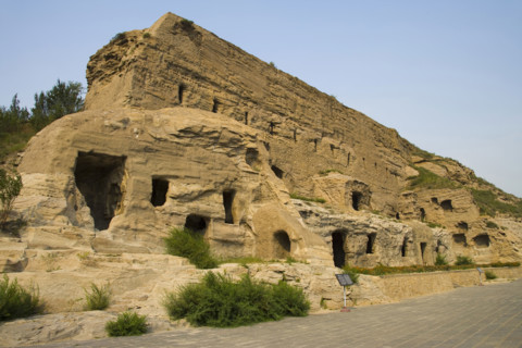 Yungang Grottoes in Shanxi Province