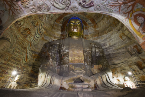 Yungang Grottoes in Shanxi Province