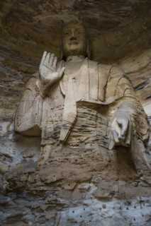 Yungang Grottoes in Shanxi Province