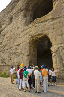 Yungang Grottoes in Shanxi Province