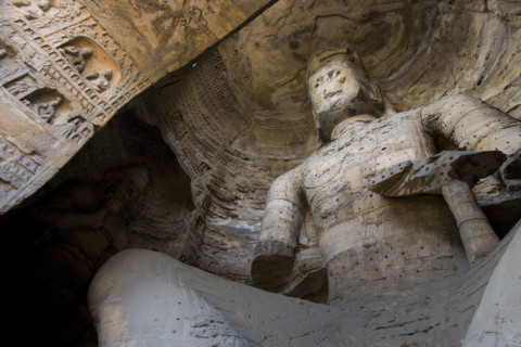 Yungang Grottoes in Shanxi Province