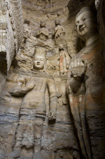 Yungang Grottoes in Shanxi Province