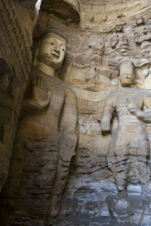 Yungang Grottoes in Shanxi Province