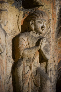 Yungang Grottoes in Shanxi Province