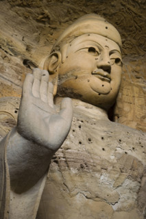 Yungang Grottoes in Shanxi Province