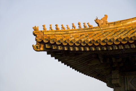Architecture in The Western Qing Tombs,Shanxi Province