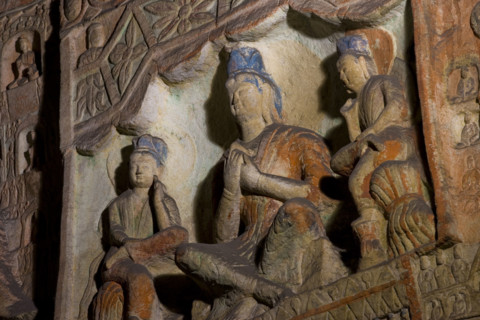 Yungang Grottoes in Shanxi Province