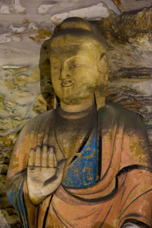 Yungang Grottoes in Shanxi Province
