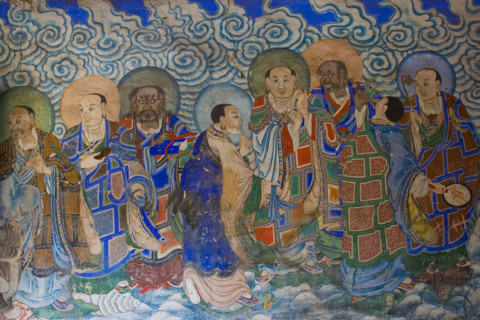 Yungang Grottoes in Shanxi Province