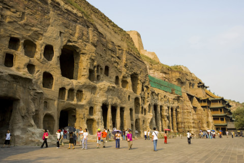 Yungang Grottoes in Shanxi Province