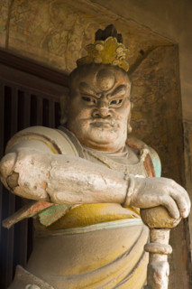 Sculpture in Shuanglin Temple,Shanxi Province
