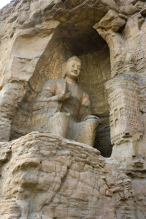 Yungang Grottoes in Shanxi Province
