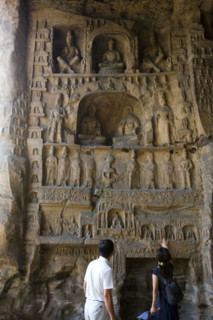 Yungang Grottoes in Shanxi Province