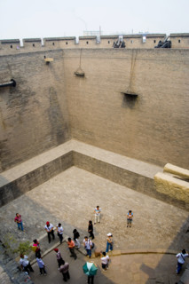 Wall of the Ancient City of Ping Yao,Shanxi