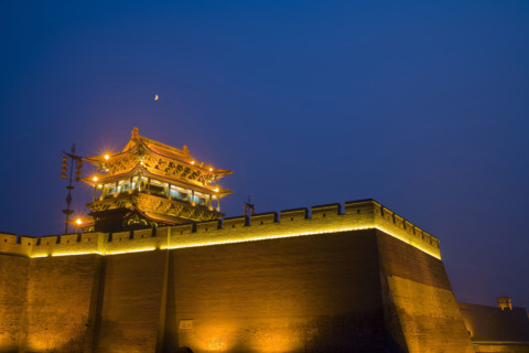 Night Scene of Ping Yao,Shanxi