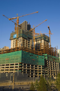 Mansions and Buildings,View of Beijing City