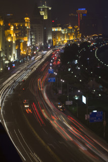 Night Scene of Bund of Shanghai