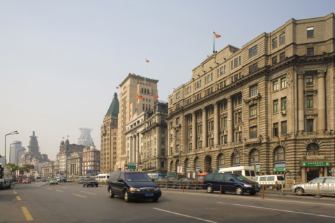The Bund of Shanghai