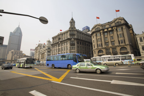 The Bund of Shanghai