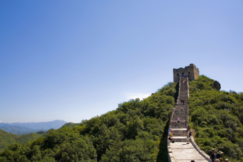 View of Simatai Great Wall