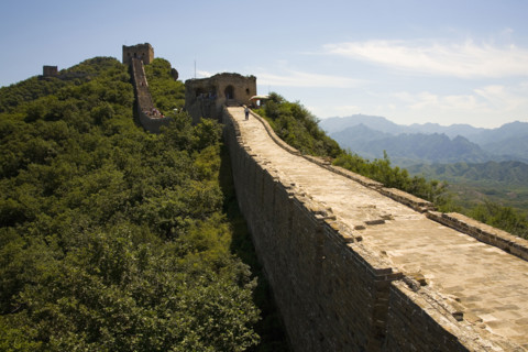 View of Simatai Great Wall