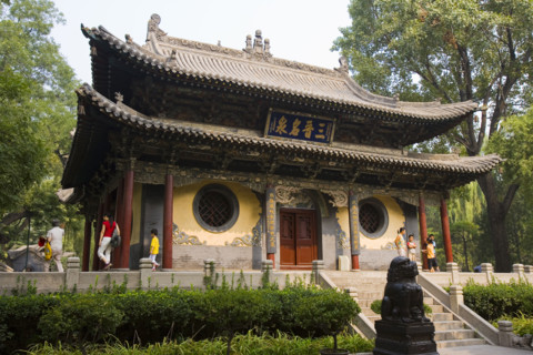 Traditional Architectures in Jin Memorial Hall,Shanxi