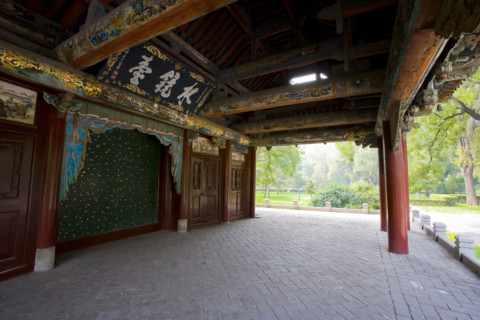 Traditional Architectures in Jin Memorial Hall,Shanxi