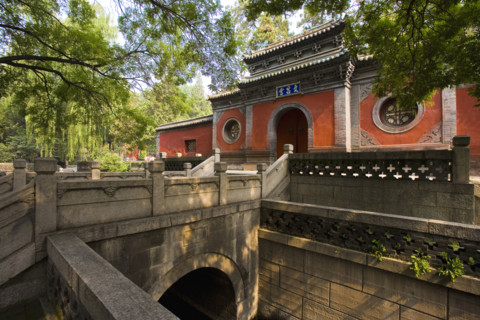 Traditional Architectures in Jin Memorial Hall,Shanxi