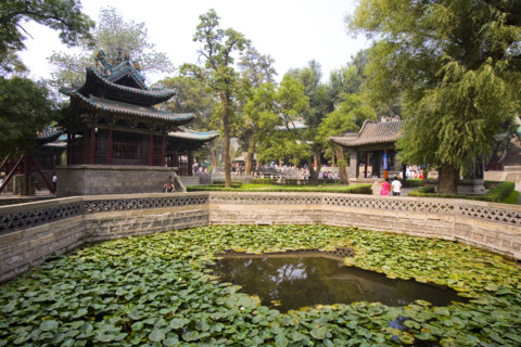 Traditional Architectures in Jin Memorial Hall,Shanxi